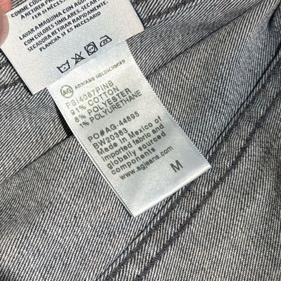 AG Adriano Goldschmied Dark Blue Denim jacket C47 - Picture 9 of 10